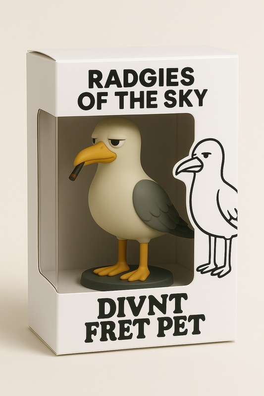 Radgie Seagull Acrylic Figurine