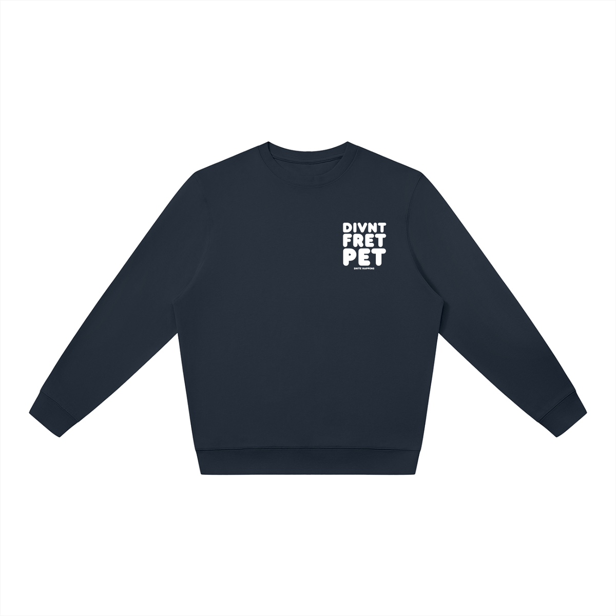 Divnt Fret Pet Unisex Oversized Crewneck Sweatshirt (other colours available)