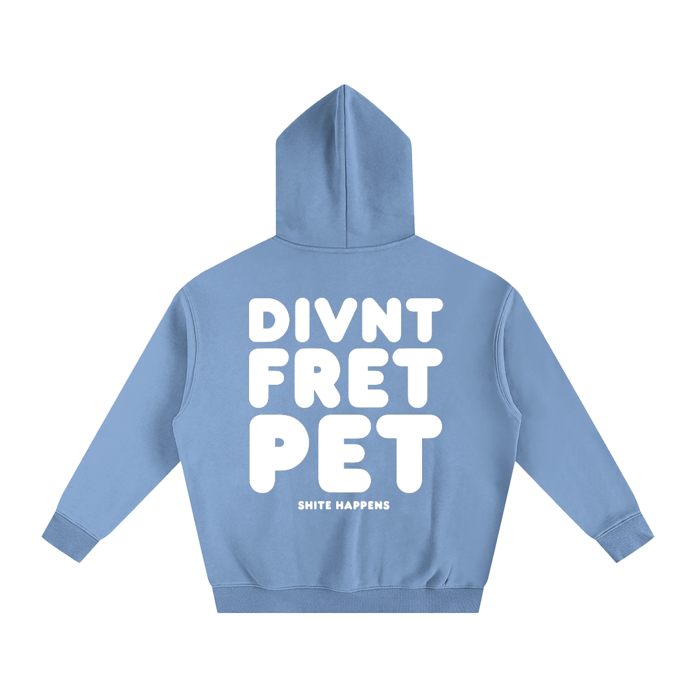 Divnt Fret Pet Oversize Fleeced Hoodie (more colours available)
