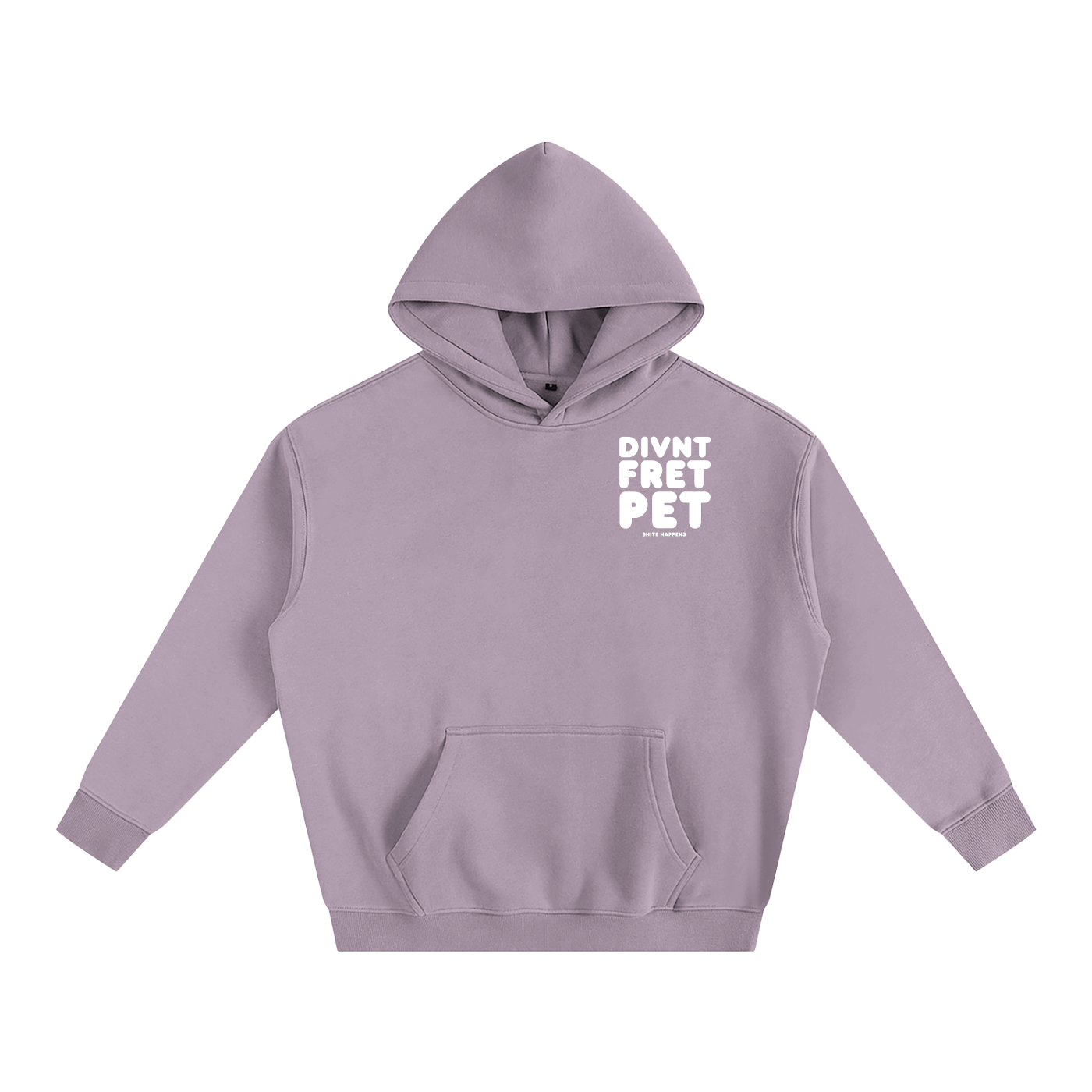 Divnt Fret Pet Radgie Seagull Oversize Fleeced Hoodie (more colours available)