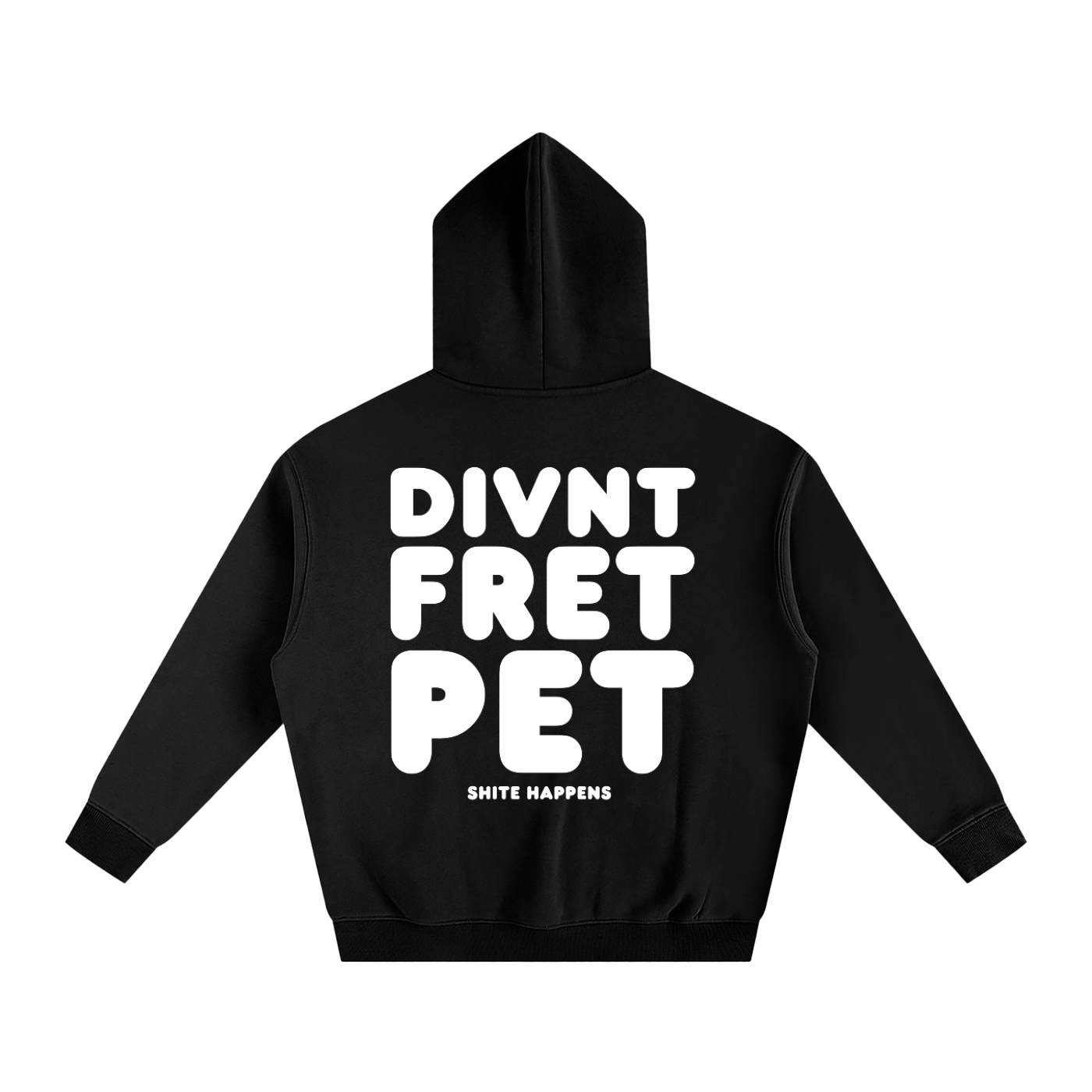 Divnt Fret Pet Oversize Fleeced Hoodie (more colours available)