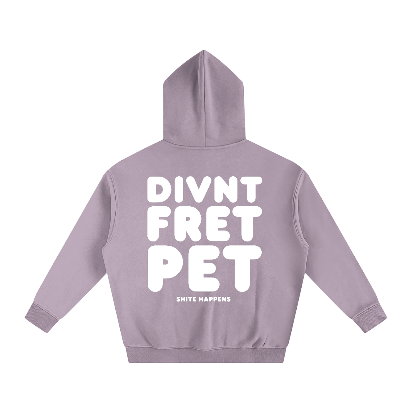Divnt Fret Pet Oversize Fleeced Hoodie (more colours available)