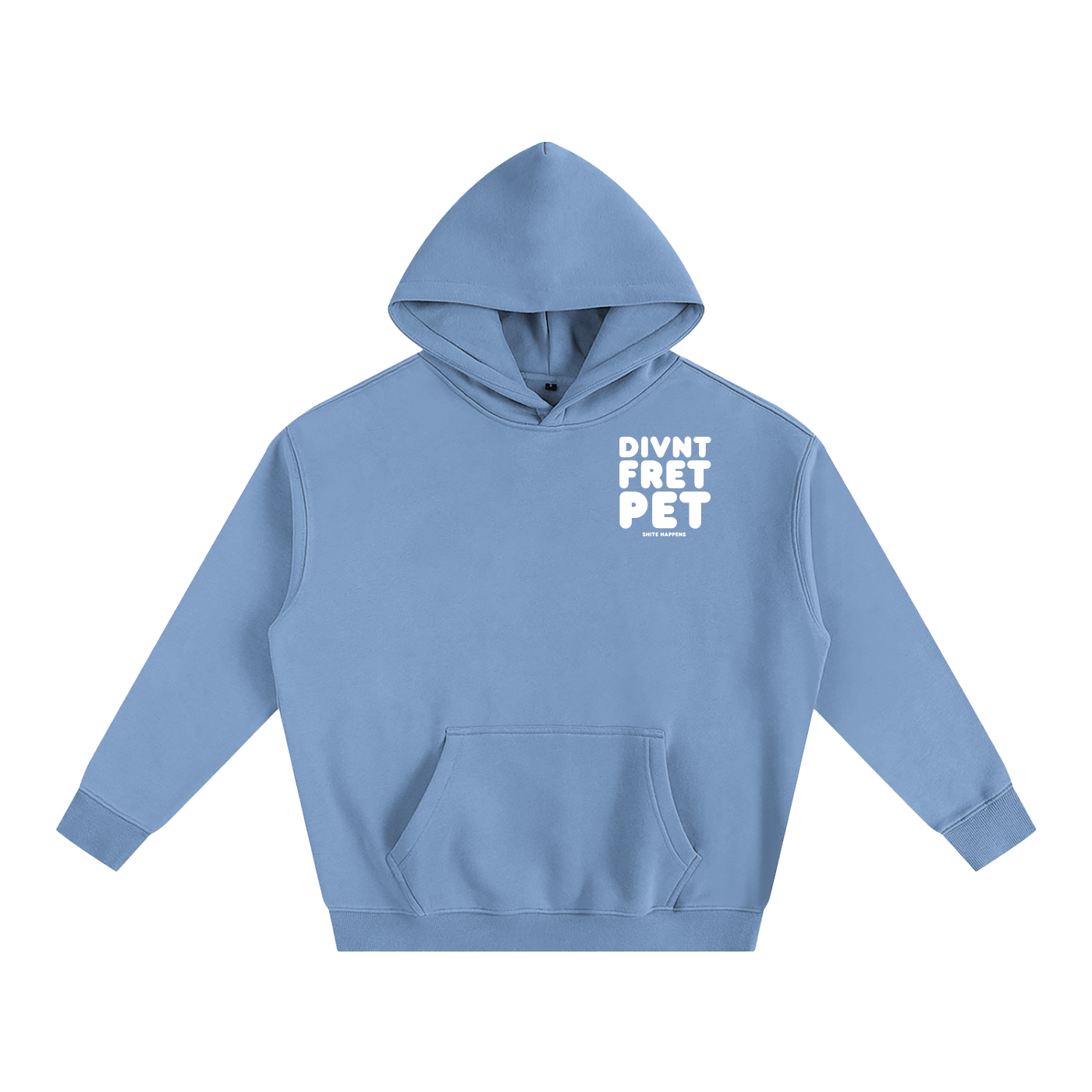 Divnt Fret Pet Radgie Seagull Oversize Fleeced Hoodie (more colours available)