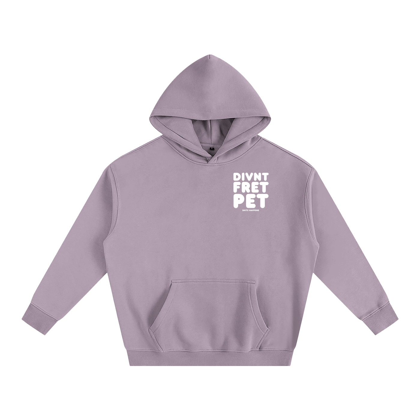 Divnt Fret Pet Oversize Fleeced Hoodie (more colours available)
