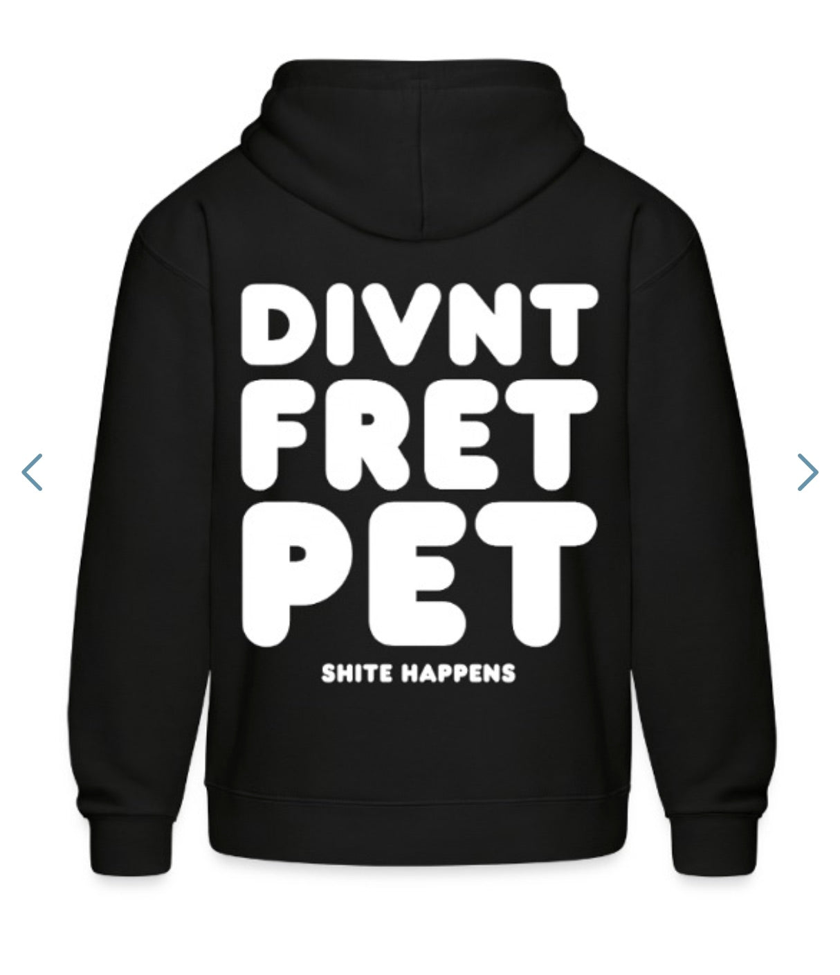 Divnt Fret Pet Hoodie