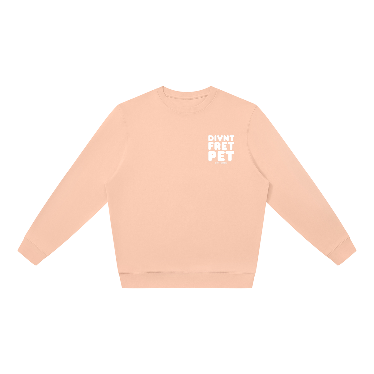 Divnt Fret Pet Unisex Oversized Crewneck Sweatshirt (other colours available)