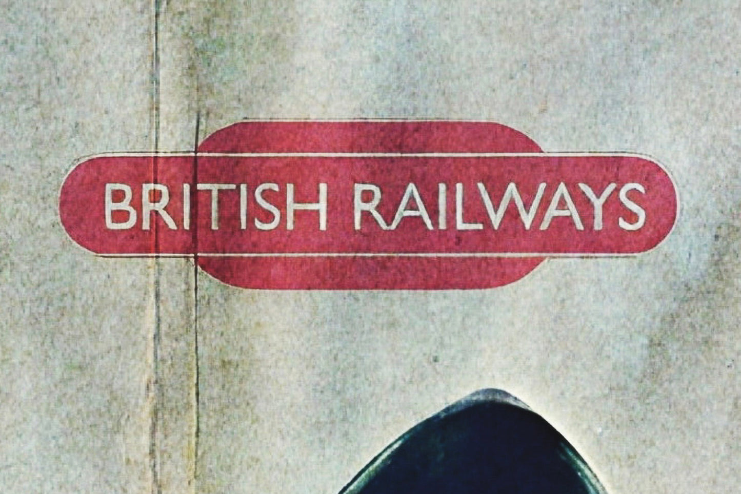 Whitley Bay Shark  Tourism Poster Print