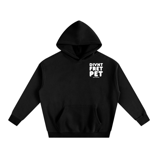 Divnt Fret Pet Radgie Seagull Oversize Fleeced Hoodie (more colours available)