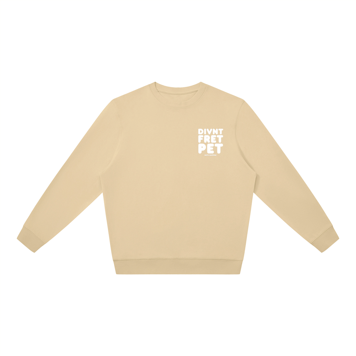 Divnt Fret Pet Unisex Oversized Crewneck Sweatshirt (other colours available)