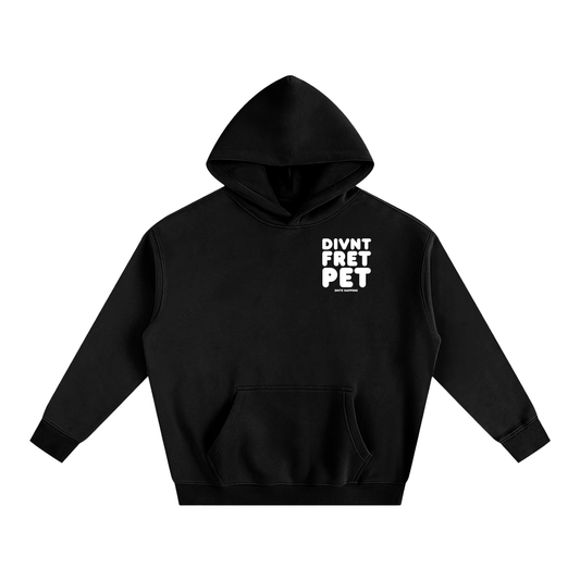 Divnt Fret Pet Oversize Fleeced Hoodie (more colours available)